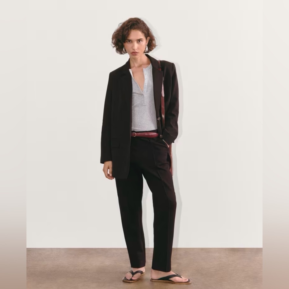 Everlane Dream Pant in black size Large NWT